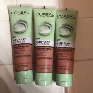 L’Oréal pure clay cleanser